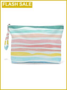 Waterproof Wet Dry Bag Large Zipper Pouch Swimsuits Diapers Toiletries